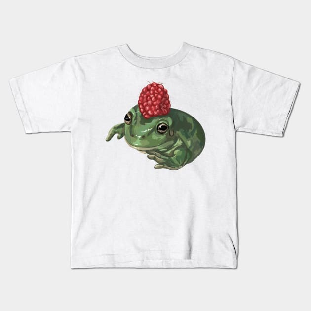 Frogger Kids T-Shirt by One Kidney Artist